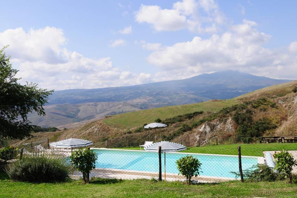 Girasole Cottage Overlooking The Orcia Valley In Tuscany Radicofani Exterior photo