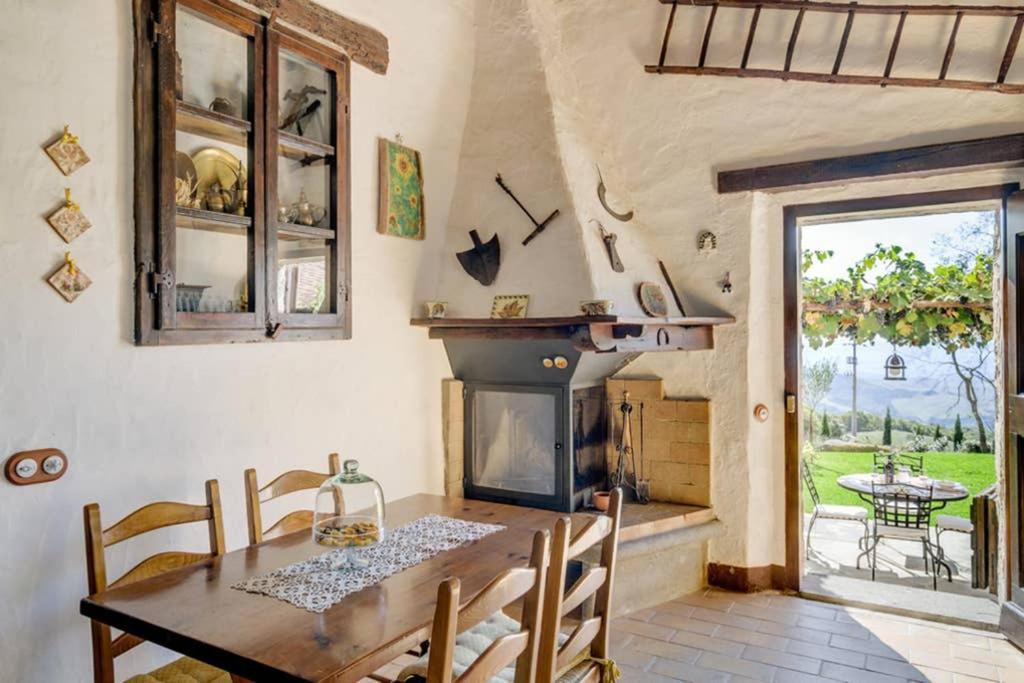 Girasole Cottage Overlooking The Orcia Valley In Tuscany Radicofani Exterior photo